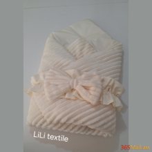 Դուրսգրման ծրար - սատին/ բամբուկ կաթնագույն