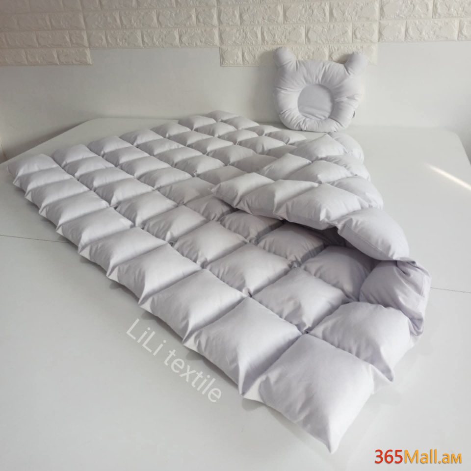 Օրորոցային ձմեռային բամբուկե վերմակ + բարձ